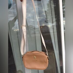 Polo by Ralph Lauren Beige Crossbody Bag